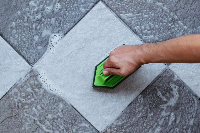 Tile and Grout Deep Cleaning